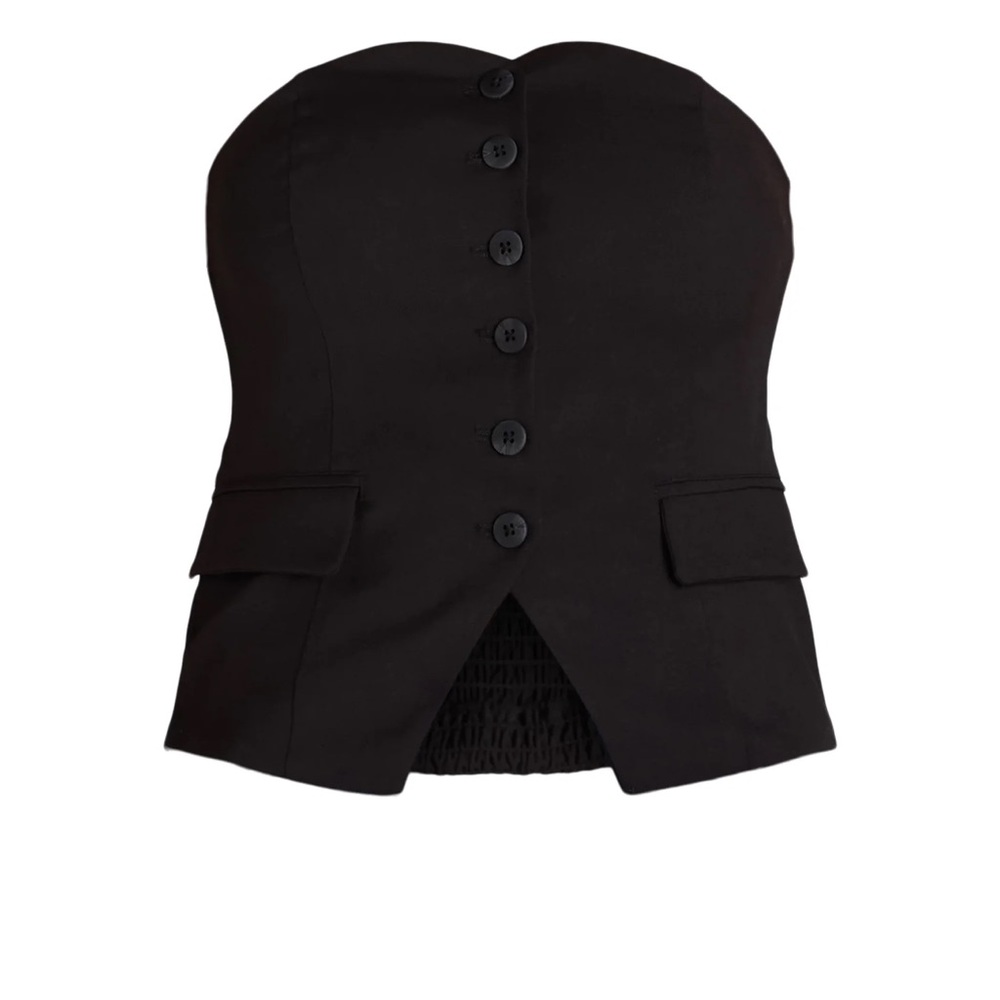 Madden NYC  Black Juniors Suiting Vest size XXL (20) NWT